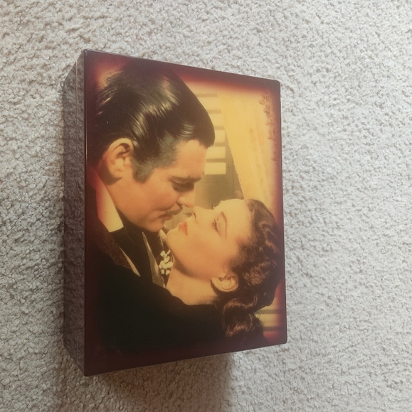 Vintage Gone With The Wind Music And Jewlery Box
